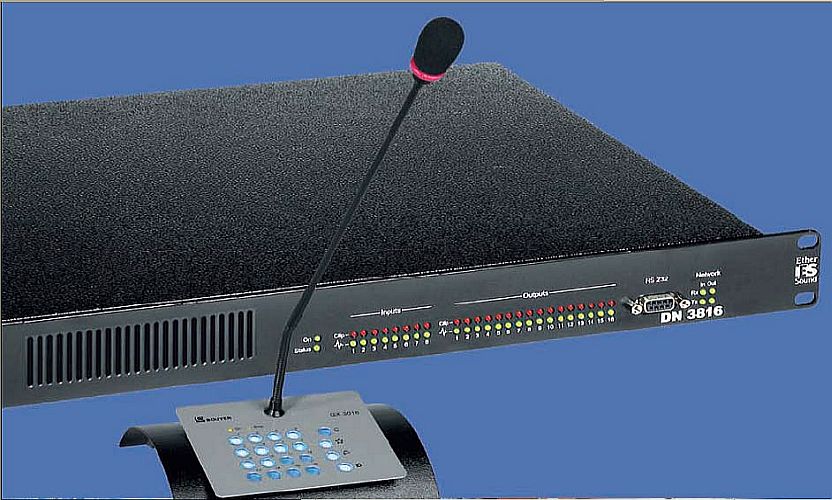 Cyfrowa matryca DN3816 ze stacją mikrofonową GX3016